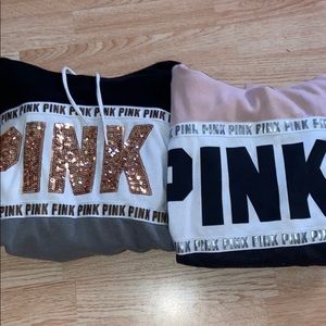PINK SWEATSHIRTS